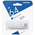 Флеш-карта SMARTBUY 64GB Clue, USB 2.0, белая