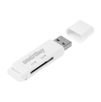 КартРидер SMARTBUY SBR-715-W, универсальный, белый 1