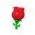 Флеш-карта SMARTBUY 16GB Wild Rose (Роза), USB 2.0, сувенирная, красная