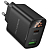 Адаптер BOROFONE BA96A USB + Type-C, 3,0A, PD20W, дисплей, чёрный
