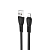 Кабель HOCO X40 Lightning, 2,4A, 1,0м, плоский, чёрный