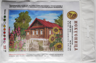 Вышивка на искусственном шелке 