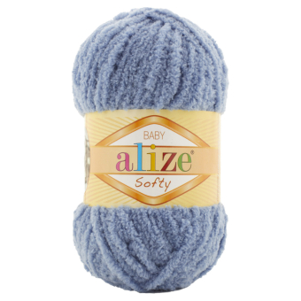 Softy (100% микрополиэстер) 50гр. 115м. №374 джинс 1