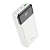 Пауэр банк HOCO J102A 20000mAh, USB/Type-C, PD20W+QC3.0, дисплей, белый