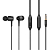 Наушники CELEBRAT G1 внутриканальные, с микрофоном, металл, чёрные