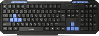 Клавиатура SMARTBUY SBK-221US-K, USB, мультимедийная, черная 3