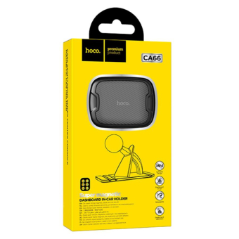Автомобильный держатель HOCO CA66, магнитный, крепление на панель, чёрный 2