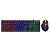Клавиатура+мышь DEFENDER Nord GS-959, USB, игровая, мультимедийная, с подсветкой, черная