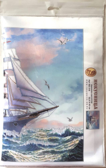 Вышивка на искусственном шелке 