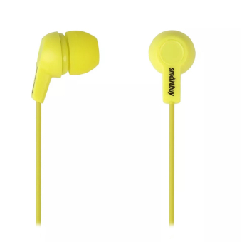 Наушники SMARTBUY SBE-760 Jazz внутриканальные, жёлтые 1