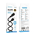 Кабель BOROFONE BX113 MicroUSB, 2,4A, силикон, 2,0м, чёрный