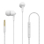 Наушники PERFEO Skew внутриканальные, с микрофоном, белые 1