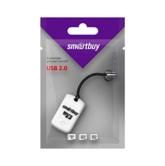КартРидер SMARTBUY SBR-706-W для Micro SD, белый 2