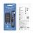 Адаптер BOROFONE BA20A USB, 2,1A, 10W, с кабелем MicroUSB, чёрный