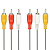 Кабель аудио SMARTBUY 3RCA - 3RCA, M-M, 5,0м, (KA-235-100)