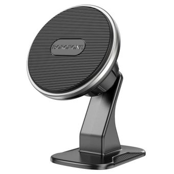 Автомобильный держатель BOROFONE BH63 магнитный, чёрный/серебро 1