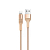 Кабель BOROFONE BX21 Lightning, 1,0м, тканевый, золото