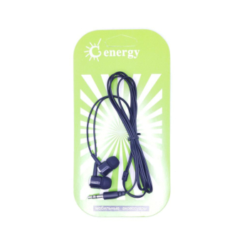 Наушники AUDIO ENERGY ZY-8600 внутриканальные, черные 1