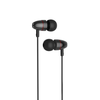 Наушники HOCO M59, внутриканальные, с микрофоном, чёрные 1