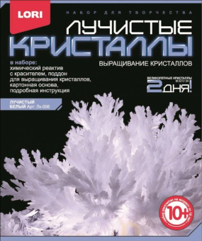 Лк-006 Лучистый кристал Белый 1