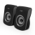 Колонки CBR CMS-366, 2x3W, USB, чёрные 1