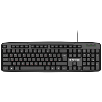Клавиатура DEFENDER Astra HB-588, USB, черная 1
