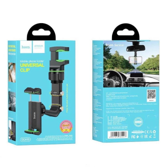 Автомобильный держатель HOCO DCA15, на зеркало заднего вида, черный 2