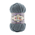 Velluto (100% микрополиэстер) 100г. 68м. №428 средне-серый