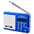 Радиоприёмник PERFEO Sound Ranger PF-SV922BLU, FM, УКВ, MicroSD, USB синий