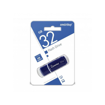 Флеш-карта SMARTBUY 32GB Crown, USB 3.0, синяя 2