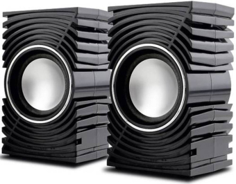 Колонки PERFEO PF-2023 Mirage, 2x3W, USB, чёрные 4