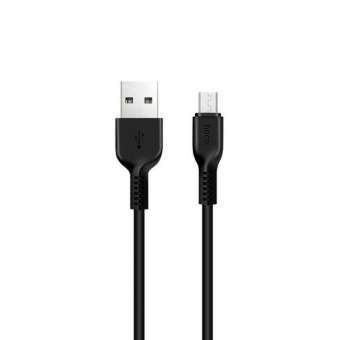 Кабель HOCO X20 MicroUSB, 1,0м, черный 1