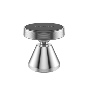 Автомобильный держатель HOCO CA46, магнитный, крепление на панель, серебро 1