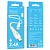 Кабель BOROFONE BX100 Lightning, 2,4A, в оплетке, с индикатором, 1,0м, серый