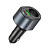 АЗУ HOCO Z56 1 USB + Type-C + прикуриватель, 3,0A, QC3.0, PD35W, чёрный