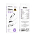 Кабель BOROFONE BX114 MicroUSB, 2,4A, силикон, 1,0м, белый