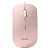 Мышь SMARTBUY SBM-288-P, бесшумная, USB, 2400dpi, с подсветкой, 4 кнопки, розовая
