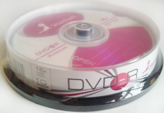 SMARTTRACK DVD-R, 16x, уп.10 шт (банка) 1