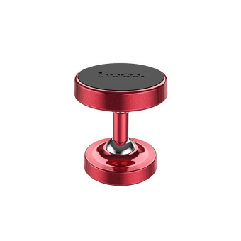 Автомобильный держатель HOCO CA36 Plus, магнитный, крепление на панель, красный 1