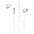 Наушники BOROFONE BM31, внутриканальные, с микрофоном, белые