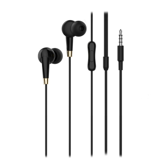 Наушники HOCO M58, внутриканальные, с микрофоном, черные 1