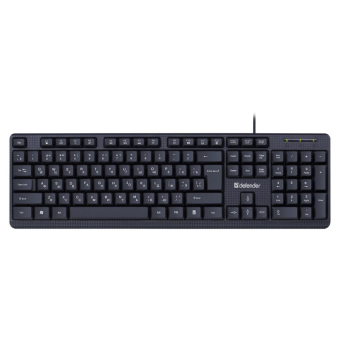 Клавиатура DEFENDER Daily HB-162, USB, чёрная 1