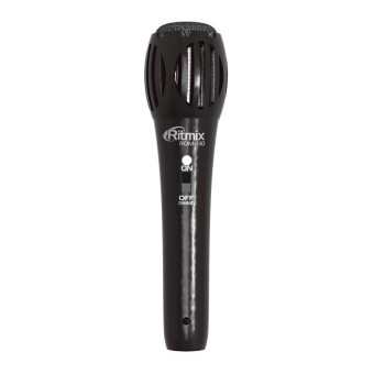 Микрофон RITMIX RDM-130, вокальный, для караоке, 3м, чёрный 1