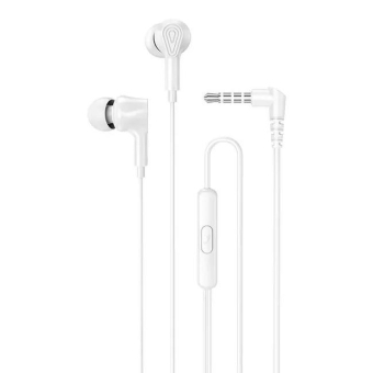 Наушники HOCO M102, внутриканальные, с микрофоном, белые 1