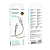 Кабель BOROFONE BX116 MicroUSB, 2,4A, нейлон, 1,0м, серый