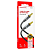 Кабель AUX BOROFONE BL19 Jack3,5 - Jack3,5, M-M, 2-х контактный, 1,0м, черный
