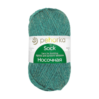 Носочная (50% шерсть + 50% акрил) 100гр. 200м №591 лагуна 1