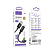 Кабель HOCO X89 MicroUSB, 2,0м, текстильный, чёрный