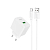 Адаптер HOCO CS12A USB, 3,0A, 18W, с кабелем Type-C, QC3.0, белый
