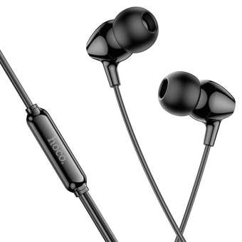 Наушники HOCO M94, внутриканальные, с микрофоном, чёрные 1